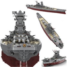 IJN Yamato Battleship DIY Model Building Blocks Set MOC-37260 Brick Toys 8717pcs