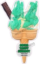 Ice cream van sticker Twin