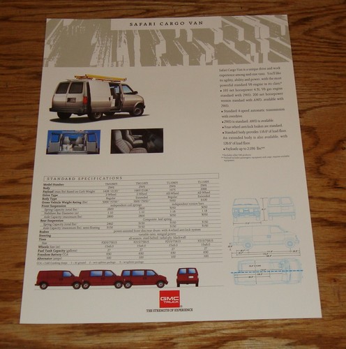 Original 1993 gmc safari - gmc, cargo