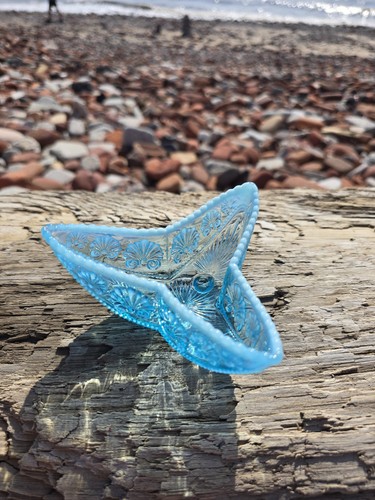 Davidson glass trinket dish - davidson,