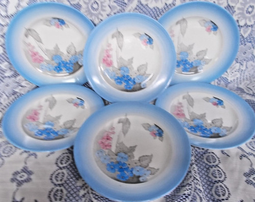 Vintage shelley plates - vintage,