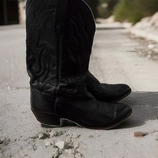 Lucchese 2000 Black Leather