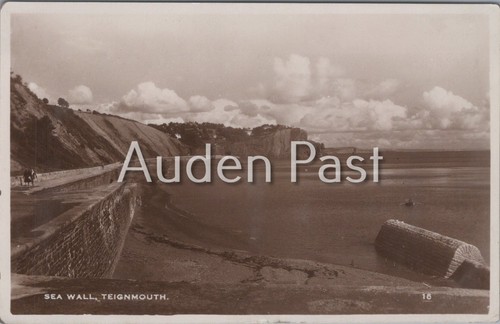 Rppc sea wall teignmouth devon - wall,