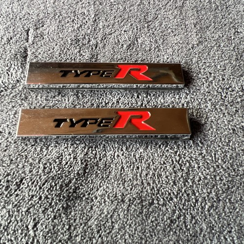 Mini chrome wing badges
