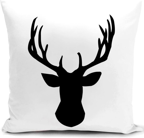 Stag cushion cover throw - cover,