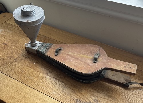 Antique powder duster - antique,