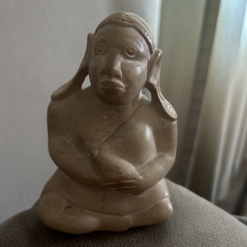 Heavy carved stone - carved,