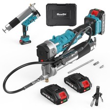 2-in-1 Grease Gun High-Efficiency 5.3 oz/min 12000 PSI Electric Grease Gun Kit