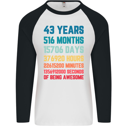 43rd birthday year old - 43rd,