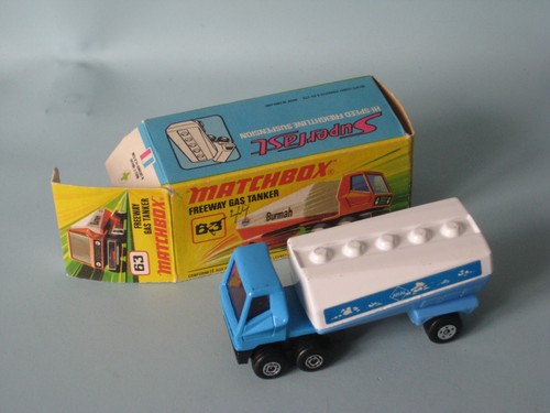 Matchbox freeway gas tanker - matchbox,