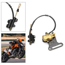 For Dirt Pit Bike ATV 110/125/140cc Rear Hydraulic Disc Brake Caliper System new