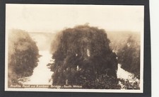 Postcard South Africa view of Profile Point and Zambesi Bridge early RP