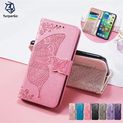 Flip leather phone - leather,