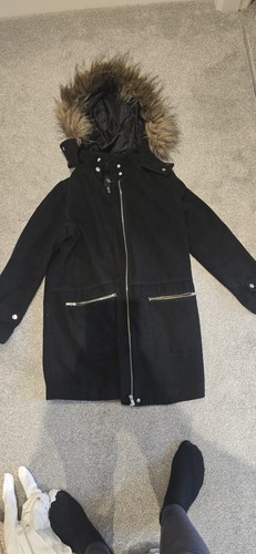 Maternity coat black size - coat, 8