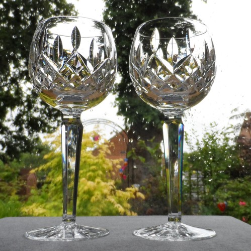 Pair waterford crystal - of,