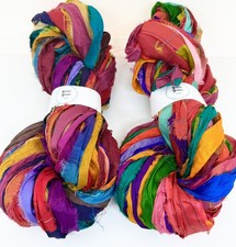 Sari silk ribbon - silk, 5m,