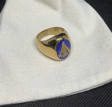 Vintage Style Masonic Ring