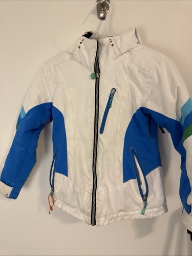 Obermeyer girls white jacket - white,