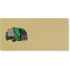 'Green Refuse Lorry' Large