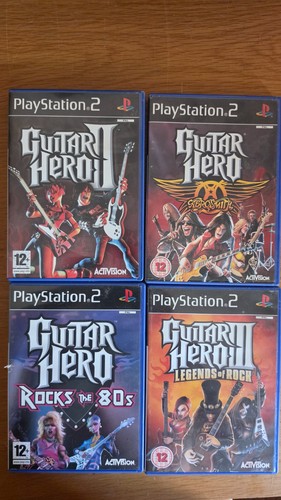 Lot ps2 guitar hero - 4,