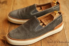 Oliver Sweeney Grey Suede Loafers Espadrilles Men's UK 10.5 US 11.5 EU 44.5