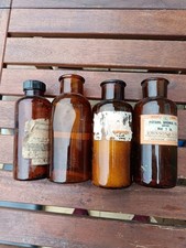 old chemist bottles