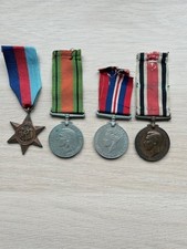WW2 medals & named Special Constabulary Long Service Medal - Sydney  C HIckmott