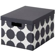 IKEA TJENA Storage Box with