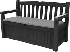 Keter Eden Grey Garden Bench