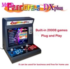 Coin Operated 17 Inch Arcade Machine Built-in 20K Games Plug And Play- free play