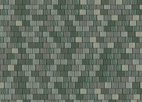 Large grey roof tile paper - large,