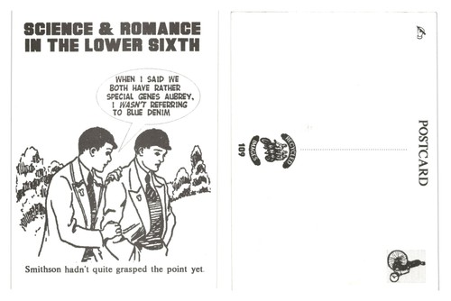 Postcard humorous cartoon - -,