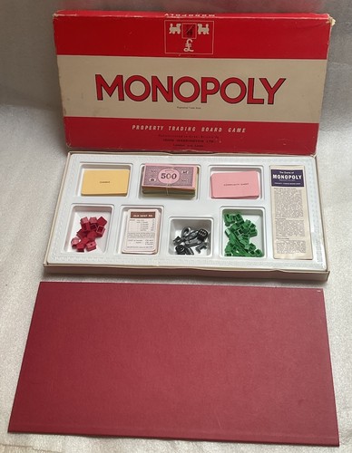 Waddingtons monopoly board - monopoly,