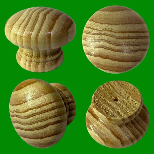 Small round 40mm wooden - round, pine