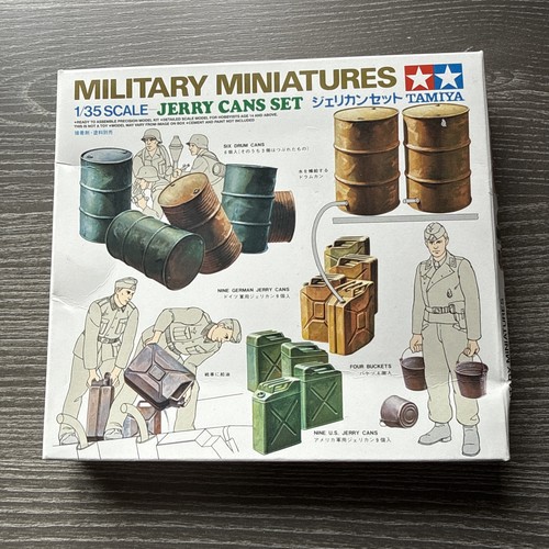 Tamiya jerry cans - 1/35, set