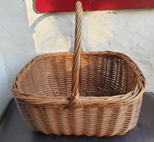 VINTAGE RECTANGULAR WICKER