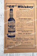G R Whiskey George Roe Dublin