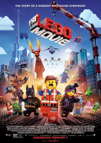 The lego movie very - the,