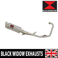 YBR 125 2004 - 2017 Full Exhaust System 200SS Round Silencer End Can