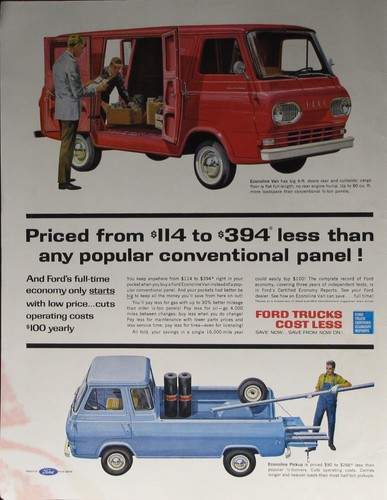 Ford econoline van and - econoline,