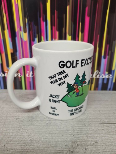 Golf excuses funny novelty - golf,