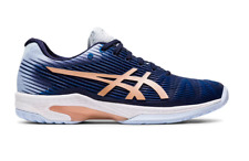 ASICS® Women's 10 B SOLUTION SPEED™ FF Tennis Shoes in Peacoat/Rose Gold
