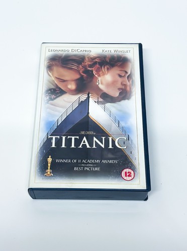 Titanic vhs tape 1997 vintage - vhs,