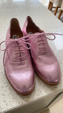 DUNE PINK GLITTER BROGUES SIZE 36 3.5