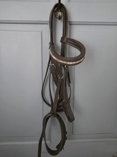 Sabre brown leather snaffle - sabre,