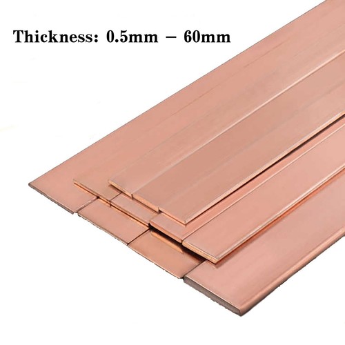 Copper flat bar - copper, square