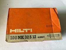 99 Hilti NK 32 S12 Steel / Concrete Nails Nail Gun 41059/7 DX400B DX450 32mm 