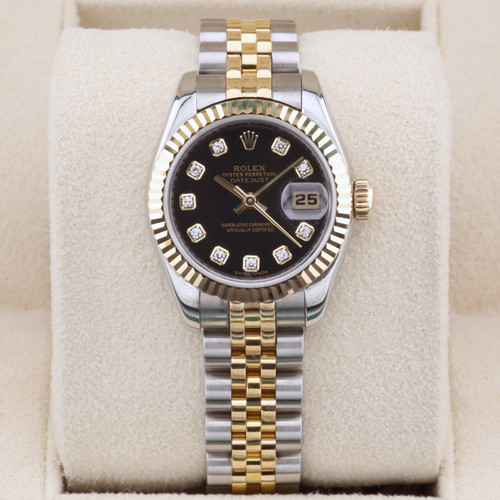 Rolex datejust 179173 black - 26,