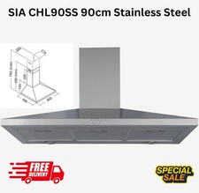 Sia chl90ss 90cm stainless - 90cm,