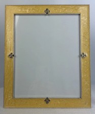 Two Ochre Coloured Marks & Spencer 8'x10' Photo Frames - One New, One Used